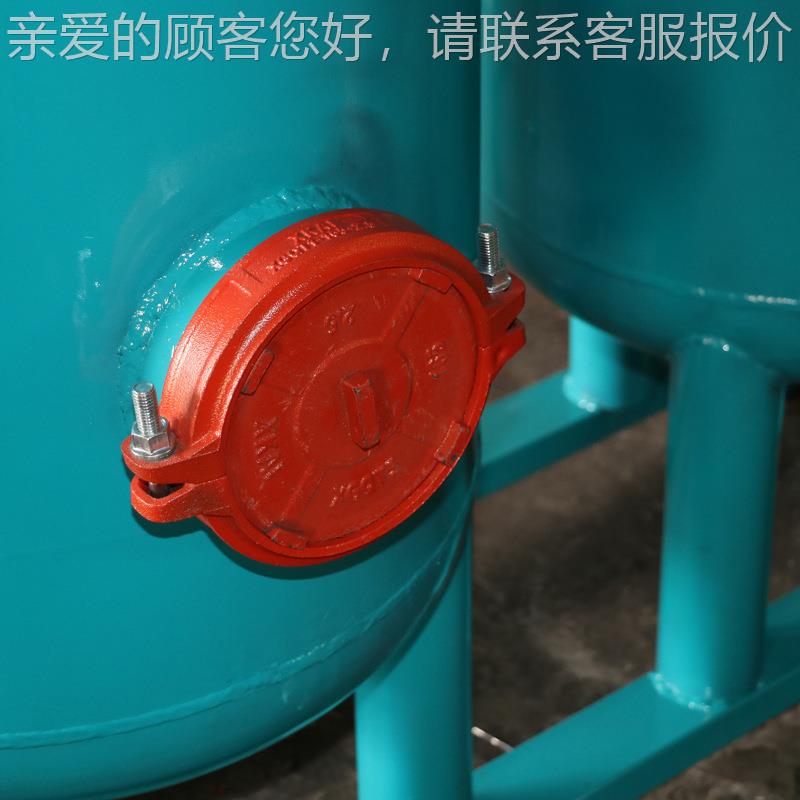 农用灌溉砂石过GLI器 滤自动反冲洗砂石全过滤器 钢制多介过滤质