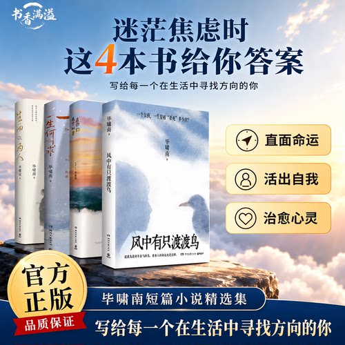 毕啸南治愈套装，直面焦虑寻答案