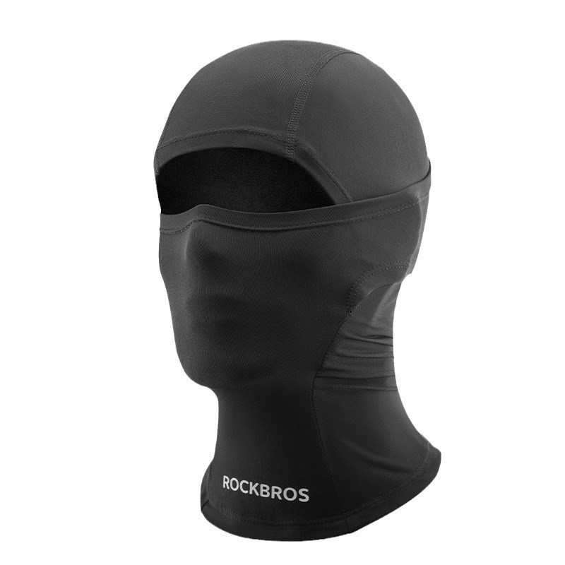 滑雪面罩儿童男女冬季骑行防寒挡风保H暖头套透气加绒护脸围脖亲