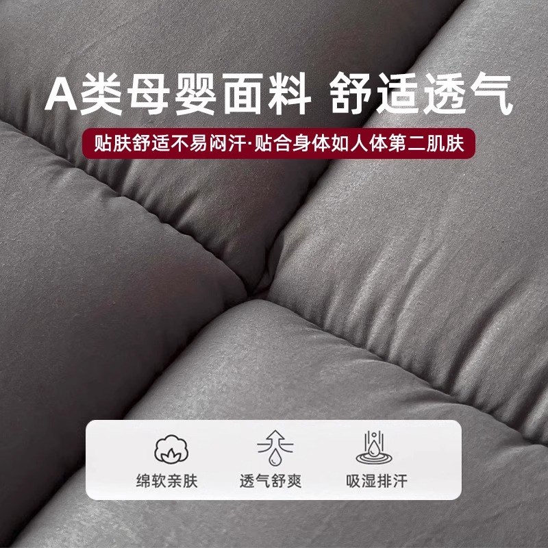 地垫睡垫榻d榻米地铺床垫软垫家用卧室可折叠不塌陷防潮单人床