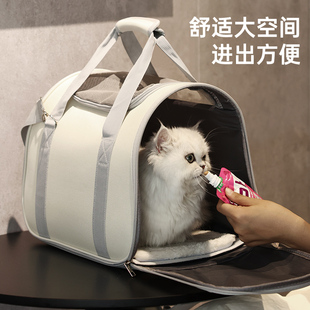 猫包外出便携单肩手提包夏天透气A舒适不闷高颜值宠物猫咪外带用