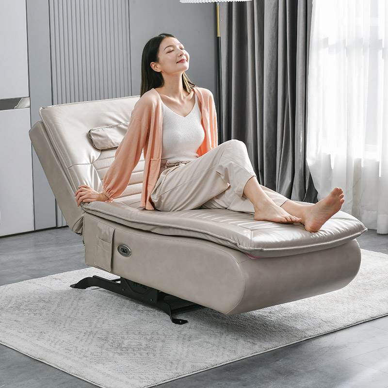 懒泉嘉福沙发客厅现代简约贵妃椅单人摇摇椅沙发椅老人休闲电摇椅