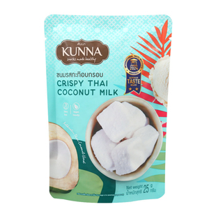 盒马KUNNA冻干椰子块25g袋装椰香四溢脆泰国进口休闲聚会零食小吃