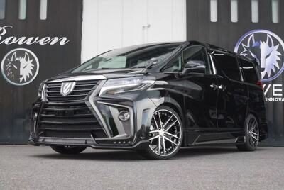 埃尔法威尔法30系ROWEN狼炎包围