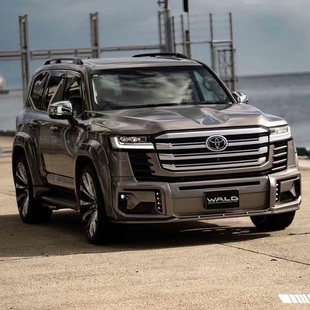 丰田兰德酷路泽陆巡LC300WALD包围套件前杠后杠轮眉尾翼WALD轮毂