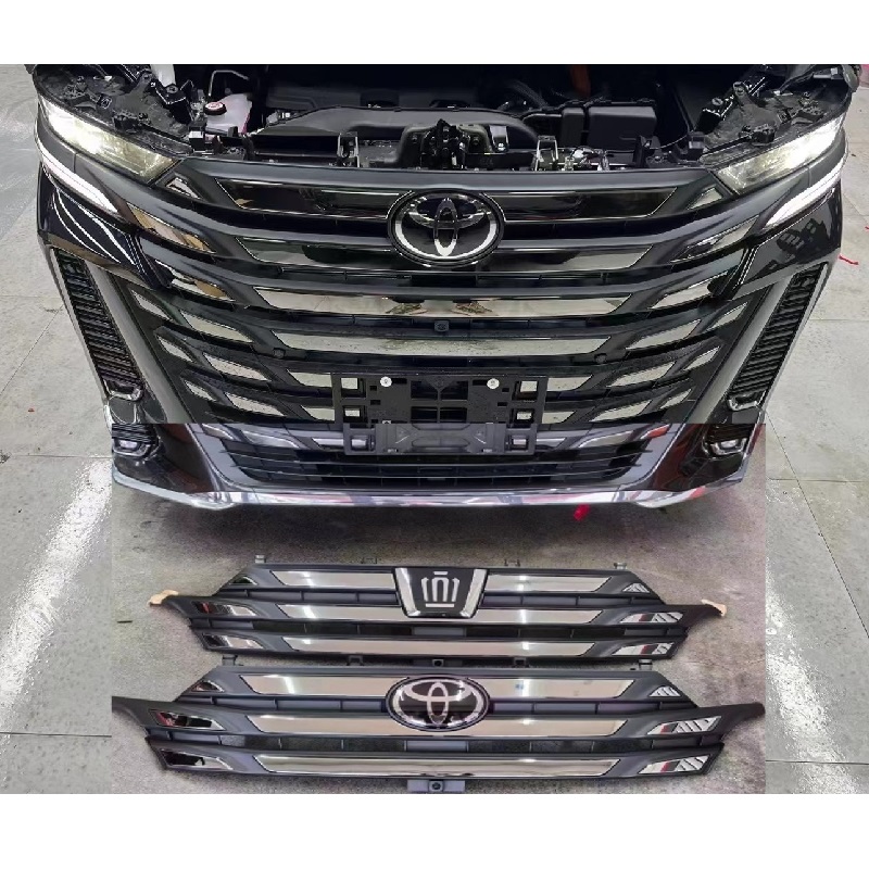 丰田威尔法40系改丰田中网标