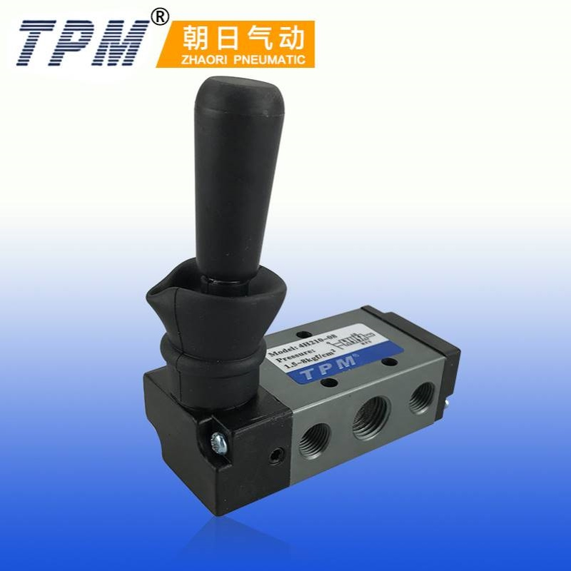 TPM朝日气动4H210-08二位五通电磁阀4H310-10常闭水阀气动调节阀