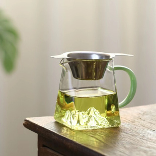 加厚关山公道杯耐热家用公杯茶器茶海单个茶壶玻璃茶具
