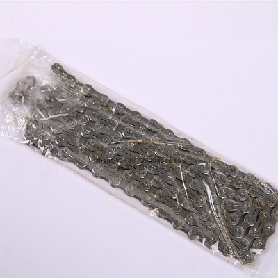 YBN(雅邦）链条  SH10S 10速进阶 半银实心轴镂空外片116节 281g