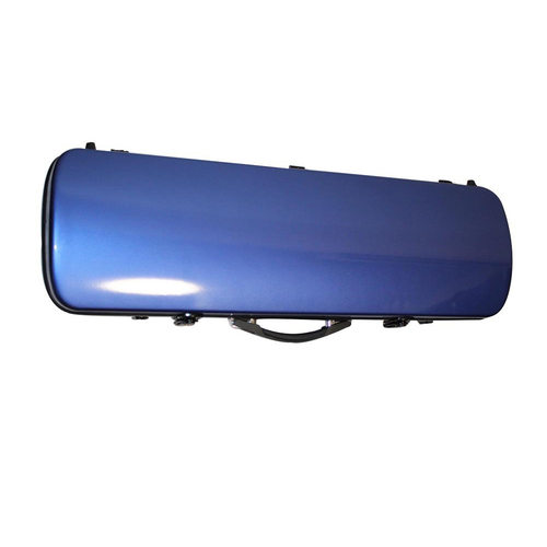 蓝色玻璃钢 PC 小提琴硬盒 琴盒