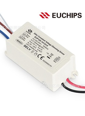 EUCHIPS 欧切斯 DALI EUP12D-1H12V-0 12W 12V灯带恒压调光驱动