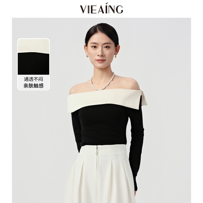 VIEA.ING薇迎商场同款秋冬针织衫