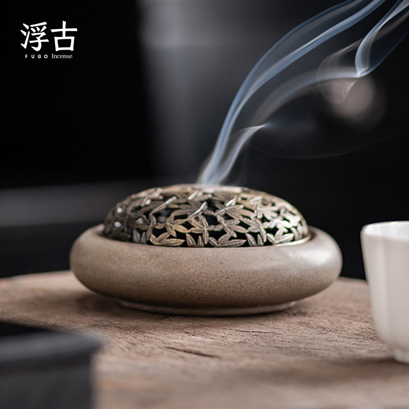 陶瓷香薰炉，盘香香薰底座