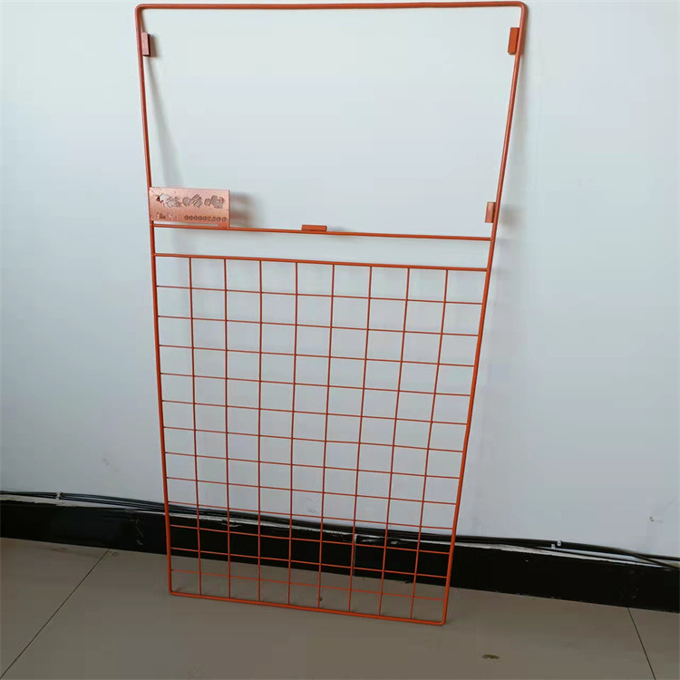 异形焊接喷塑铁丝网工艺折叠宠物笼片脚踏网移动货架