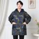 罩衣男外套加绒加厚工装 男士 大褂大人围裙防水大褂工作服长袖 冬季