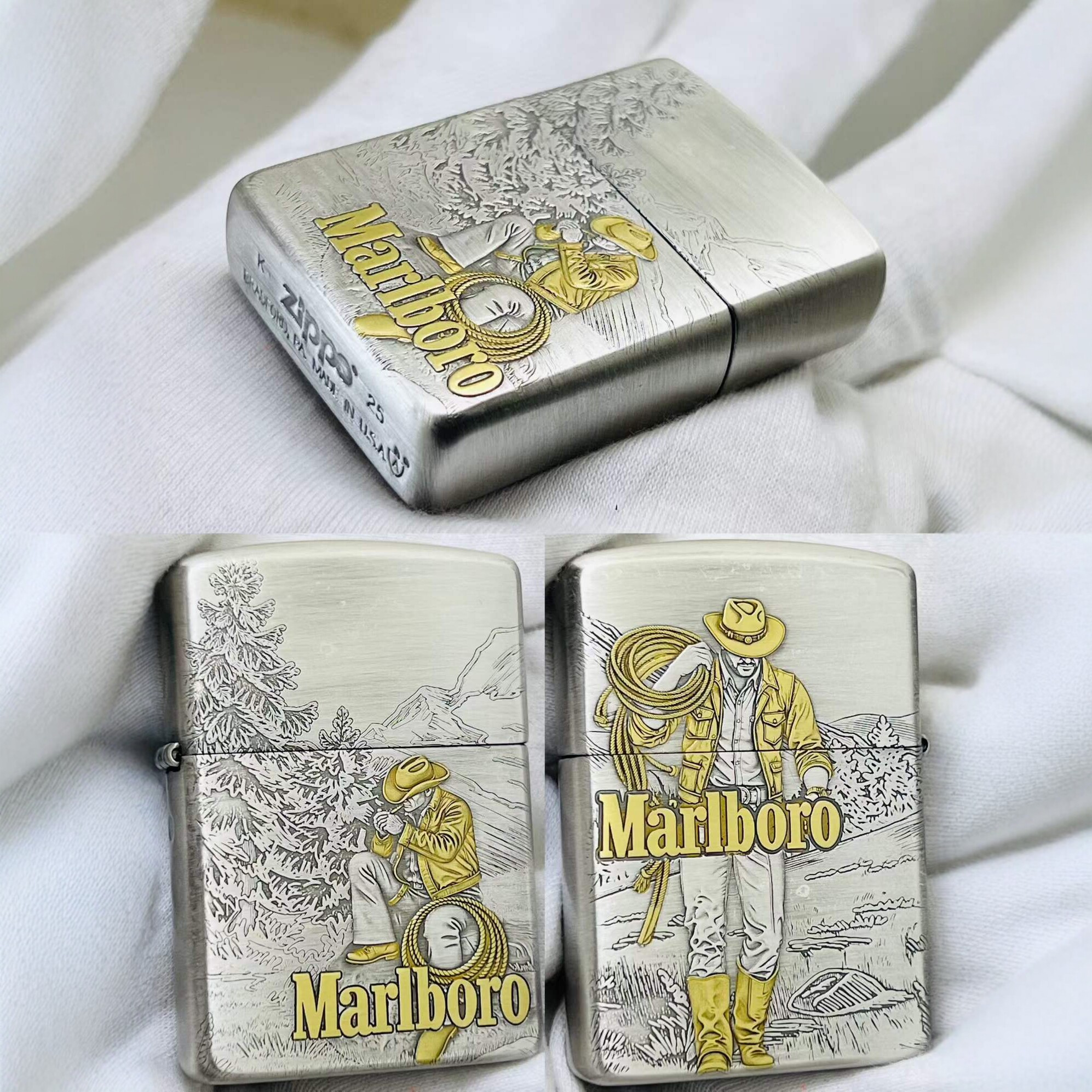 正品Zippo芝宝防风煤油打火机