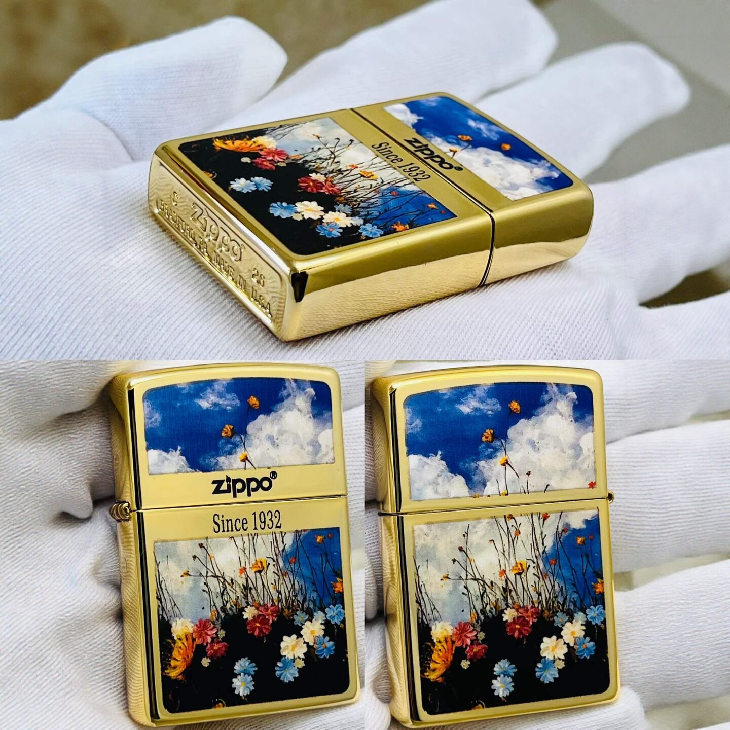 正版Zippo品牌打火机防风煤油款