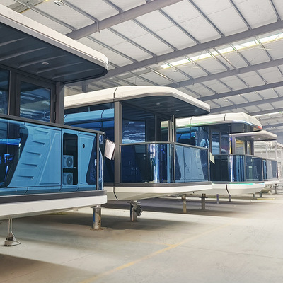 移动民宿太空舱厂家 特色智能房屋带卫生间空调 旅游集装箱房子