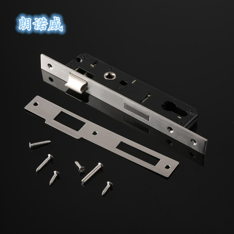 铝门2585单点锁体断桥铝门窗配件大门锁移门锁铝合金平开门锁体壳