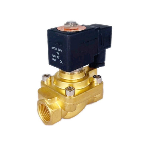 常闭吹瓶机电磁阀 两通吹塑机吹气阀  AC220V DC24V 凯欣电磁阀