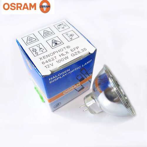 OSRAM欧司朗64627 HLX EFP卤素冷光灯杯 12V100W 显微镜灯泡