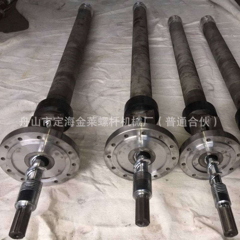 PE护套电线电缆挤出螺杆 电线电缆挤出机筒螺杆 双合金电线电缆挤