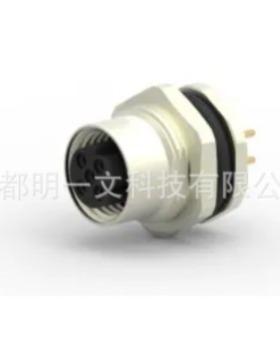 TE泰科T4141512041-000环形公制连接器M12  4A全新250VAC