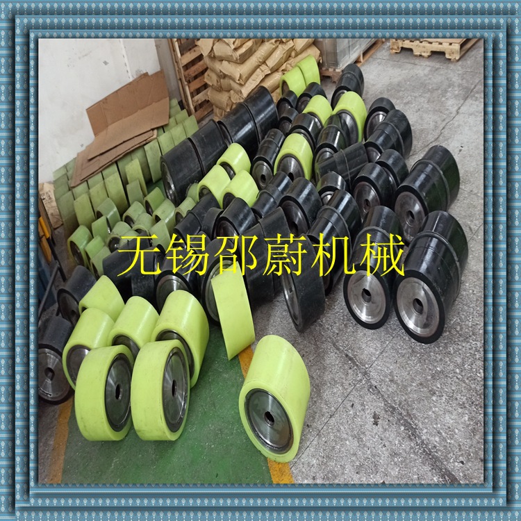 厂家货源供应聚氨酯轮 滚轮架轮子 刮泥机轮子