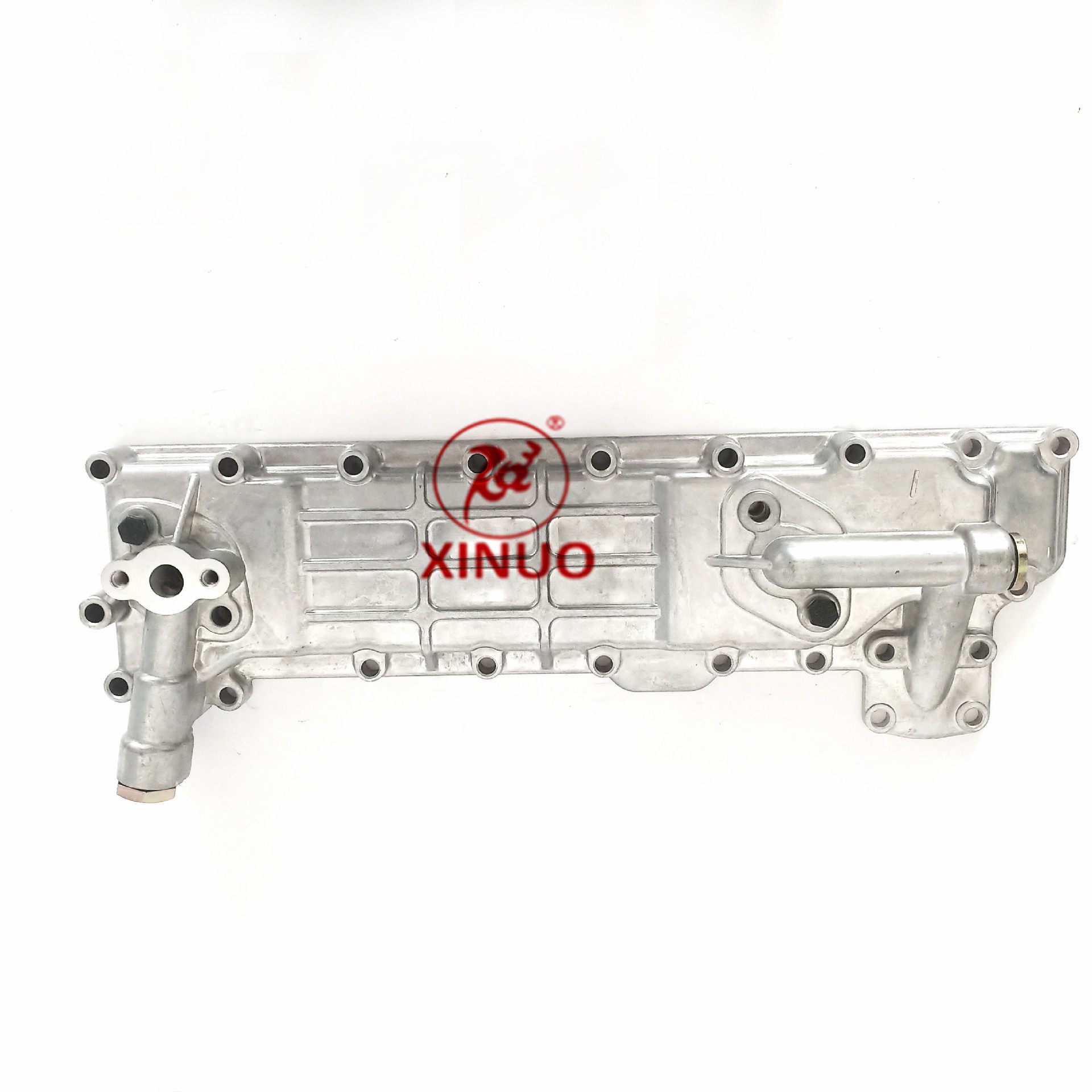 汽车配件 4BD1 4BE1机油冷却器总成 不锈钢油冷器芯 铝制油冷器盖