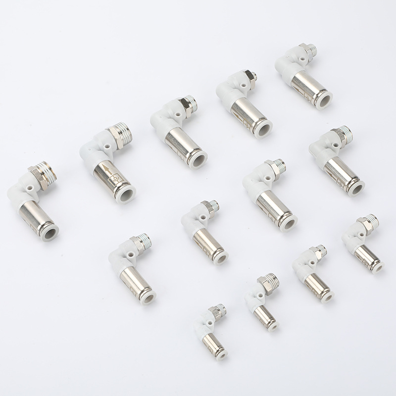 气动单向阀气管止回阀气路气体气阀逆止阀螺纹直通SPC/VPC6/8-02