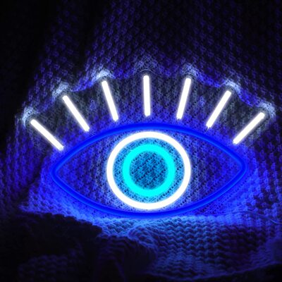 Evil Eyes 霓虹灯标志 LED 灯标志墙饰