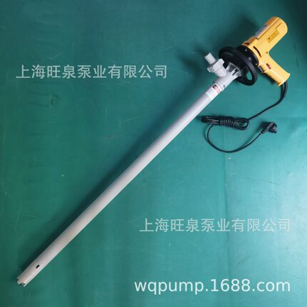 上海旺泉SB-550W+HD-CPVC-1000轻型塑料手提泵、调速化工桶泵