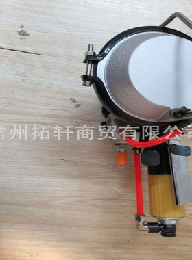 气动钢带铁皮一体收紧咬口一台完成打包机ZG19-16
