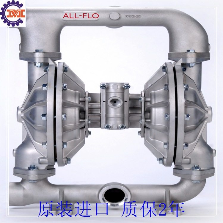 ALL-FLO奥弗PE-10气动隔膜泵A100-FPP-SSPE-S70压滤机泥浆隔膜泵