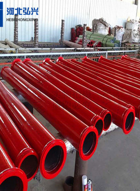 高温淬火耐磨泵管 DN125B*3000双层五万方泵管 单层三万方