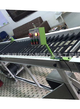 MB400指接方条过胶机木方自动滚胶机木工链式涂胶机