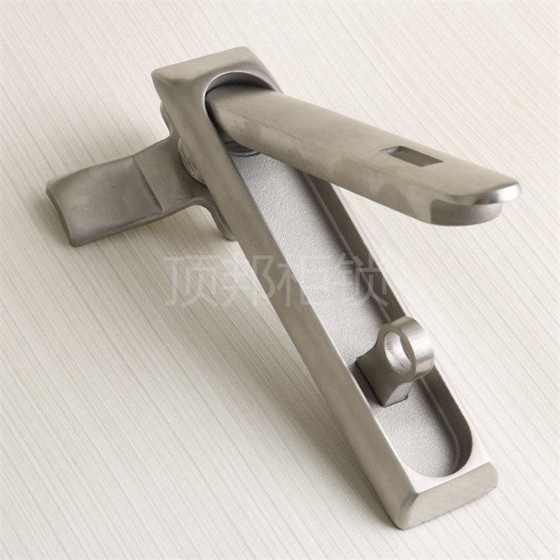 顶邦柜锁 MS834不锈钢挂锁 机箱机柜锁全不锈钢平面锁 配电箱门锁