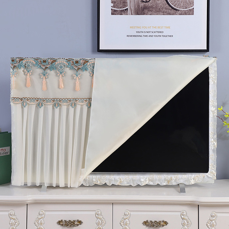 圣思娜2021新款电视罩防尘罩套55寸65液晶电视机盖布盖巾现代简约