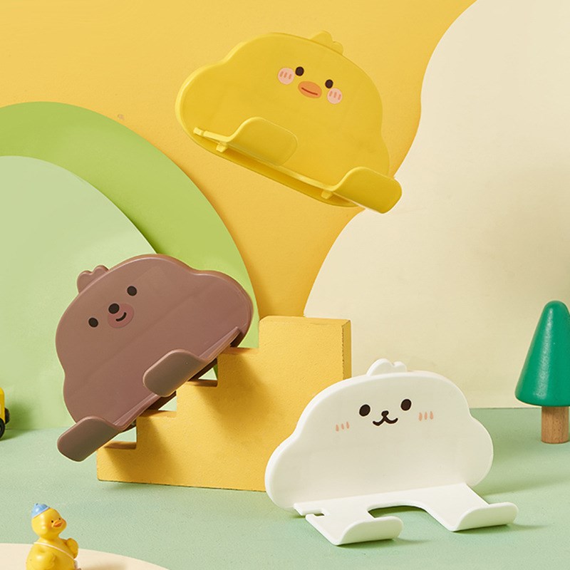 小黄鸭吹风机置物架免打孔壁挂式家用浴室卫生间电吹风架风筒支架