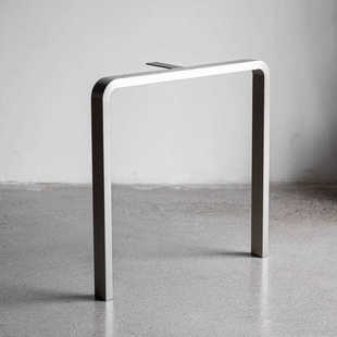 artek不锈钢桌脚拉丝本色桌腿/尺寸不锈钢本色