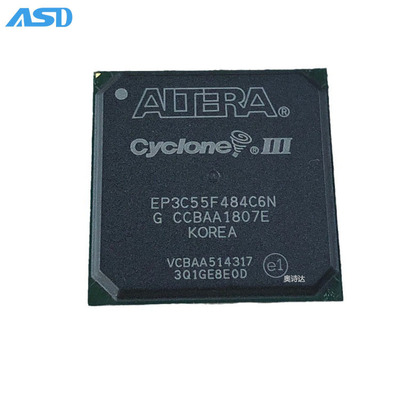 EP3C55F484C6N    BGA484  嵌入式 FPGA 现场可编程门阵列