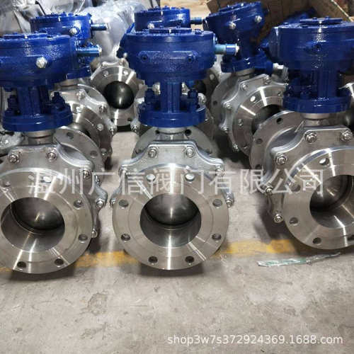 厂家批发涡轮法兰球阀 直通不锈钢球阀 Q347F DN200