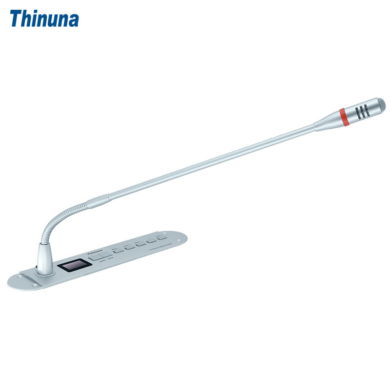 Thinuna VA-325D 嵌入式代表单元带视像跟踪动态签到表决麦克风