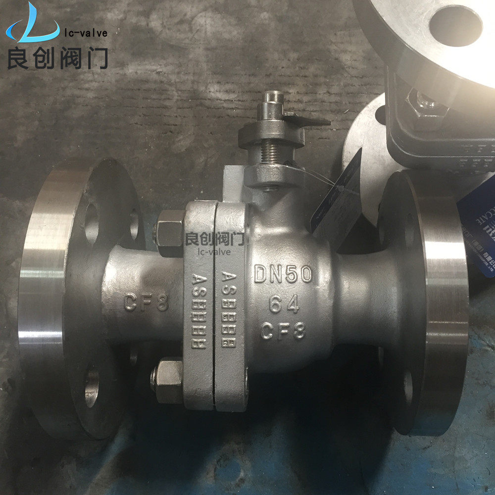 高压球阀 304不锈钢法兰球阀Q41F-64P手动球阀
