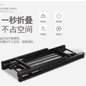 简易折叠桌架长方形桌腿家用弹簧桌腿支架双层会议桌架子办公桌架