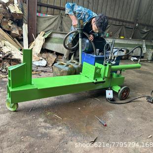 10噸壓力液壓劈柴機220V和380V電均可使用劈柴神器結構簡單