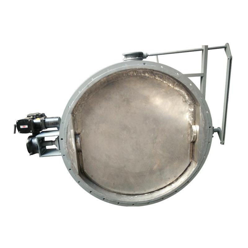 工厂供应烟气脱硫挡板门烟尘除尘脱销密封好双层百叶式挡板