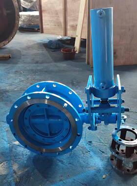 阀门液动蝶阀D743W厂家直销液动推杆蝶阀三偏心蝶阀