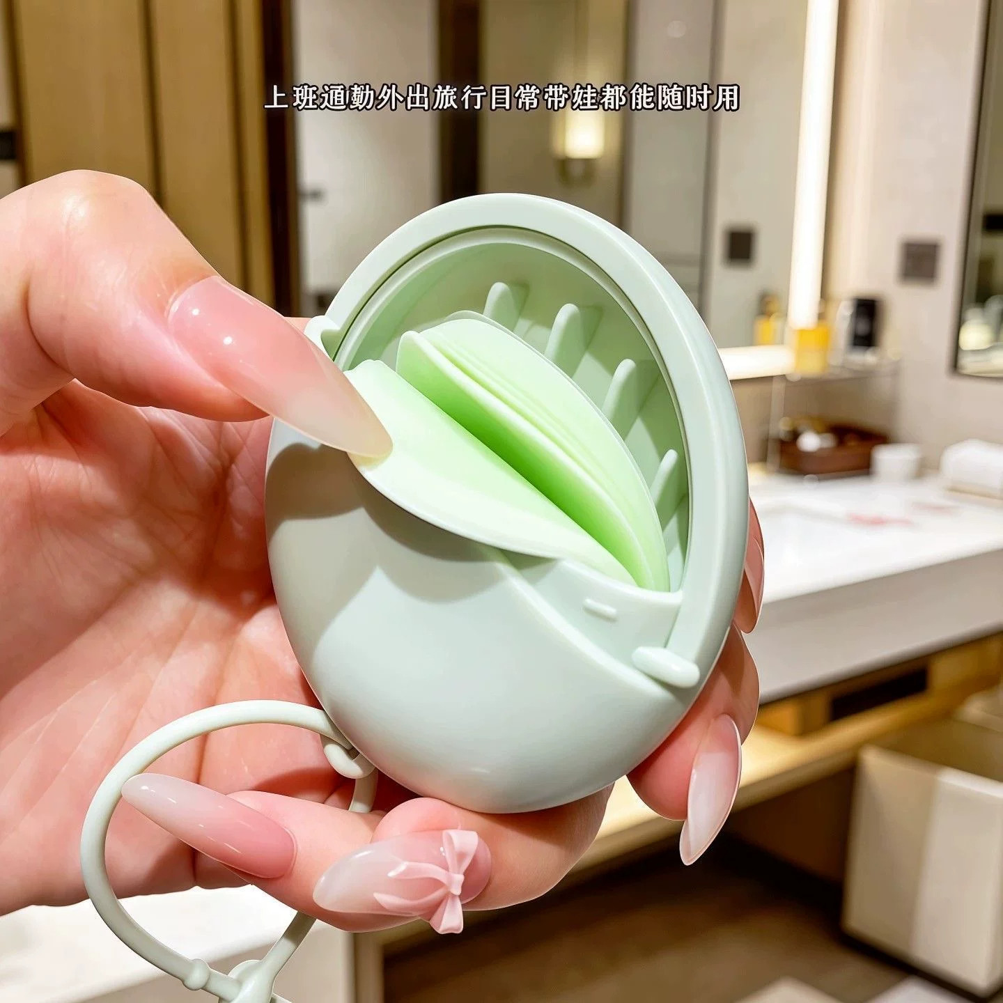 便携式洗手皂纸片清洁杀菌湿巾随身装温和洁手片清新旅行洗手香皂