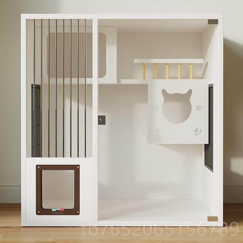 正品实木钢化玻璃猫别架墅防水猫笼子猫实用猫窝猫床带爬玻璃门笼,宠物/宠物食品及用品,猫笼子/猫别墅,淘宝优惠券,粉丝福利购,淘宝优惠卷